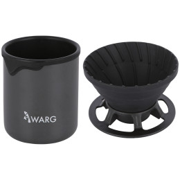 Set cafea Warg Kofein & Duo 2in1 Cups Set negru black