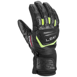 Mănuși de schi Leki WCR Team 3D Junior negru/verde black-ice lemon