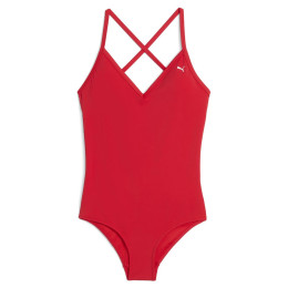 Costum de baie femei Puma V-neck Padded Swimsuit