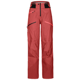 Pantaloni femei Ortovox W's 3L Deep Shell Pants portocaliu