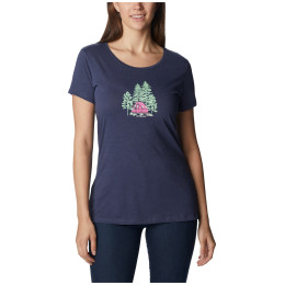 Tricou femei Columbia Daisy Days™ SS Graphic Tee albastru Nocturnal Hthr, Best Site Graphic