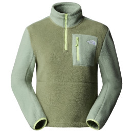 Hanorac femei The North Face W Yumiori 1/4 Zip verde Bark Mist/Slate Moss/As