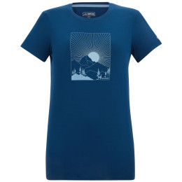 Tricou femei Regatta Women’s Fingal Stretch albastru închis Aviator Blue