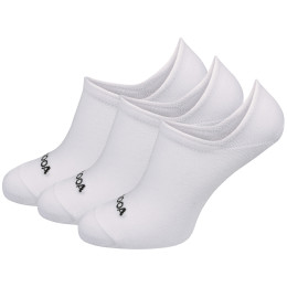Șosete MOOA Essential Invisible 3-pack alb white