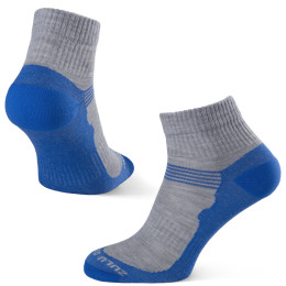 Șosete Zulu Merino Lite Men gri/albastru
