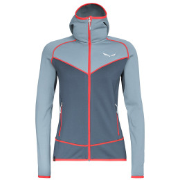 Hanorac femei Salewa Puez 3 PL W FZ HDY gri