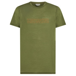 Tricou funcțional bărbați Icebreaker M 150 Tech Lite SS Tee IBCoordinates verde Sphagnum