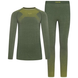 Lenjerie termică bărbați Viking Altis Man Set verde închis dark green