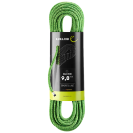 Coardă de alpinism Edelrid Boa Gym 9,8mm 35 m verde 138 oasis