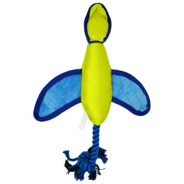 Jucărie pentru câini Nerf Dog Launching Duck 42cm albastru/galben modrá