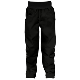 Pantaloni softshell copii WAMU Klasik negru