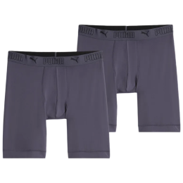 Boxeri bărbați Puma Sport Microfiber Long Boxer 2P