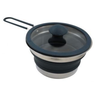 Vas de gătit Vango Cuisine 1L Non-Stick Pot gri închis