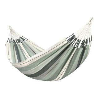 Hamac La Siesta Modesta Double Stripes verde/verde deschis olive