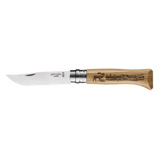 Cuțit Opinel VRI No. 08 Inox cu gravura de iepure