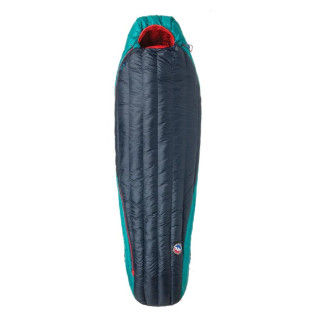 Sac de dormit pentru femei Big Agnes Daisy Mae 0 Regular Right albastru/albastru deschis