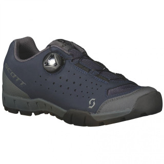 Pantofi de ciclism femei Scott Sport Trail Evo Boa Lady albastru/gri