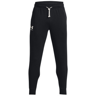 Pantaloni jogging bărbați Under Armour Rival Terry Jogger negru Black / / Onyx White