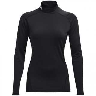 Tricou bărbați Under Armour HG Armour Comp Mock LS negru