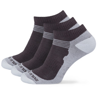 Șosete Zulu Merino Summer M 3-pack gri/maro