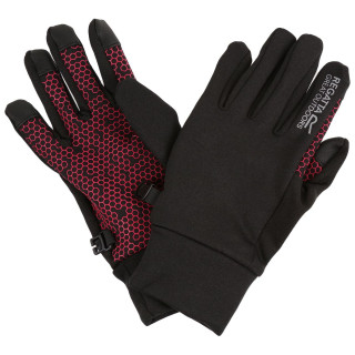 Mănuși copii Regatta Grippy Gloves II negru/roz