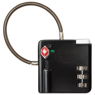 Lacăt Craghoppers TSA Padlock Combo/Cable negru