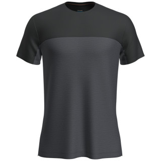 Tricou funcțional bărbați Icebreaker Men Merino 125 Cool-Lite™ Sphere III SS Tee Colour Block gri/negru