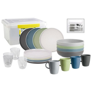 Set de veselă Brunner All Inclusive Dolomit culori mix