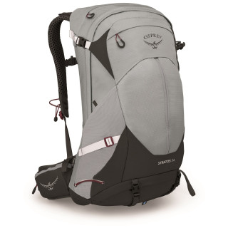 Rucsac turistic Osprey Stratos 34 gri/alb