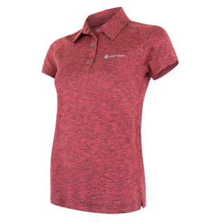 Tricou funcțional femei polo Sensor Motion roz růžová