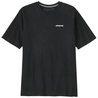 Tricou bărbați Patagonia P-6 Logo Responsibili Tee negru