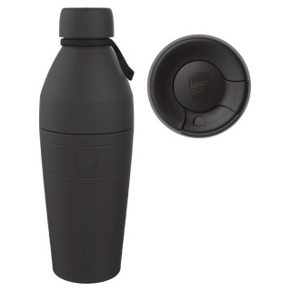 Cană termică KeepCup Helix Thermal Kit 3v1 L negru Black