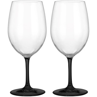 Set pahare Brunner Wineglass Thango Black & White alb