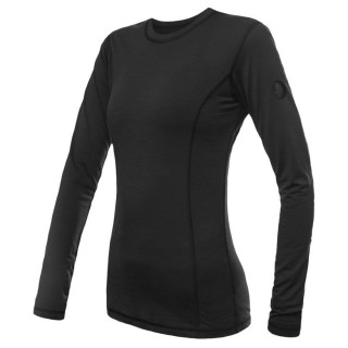 Tricou funcțional femei Sensor Merino Air negru black