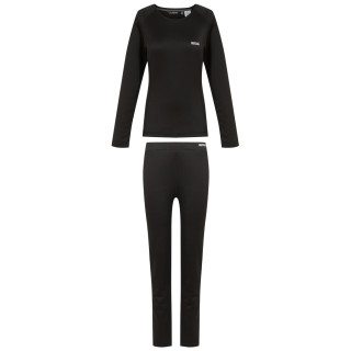 Set funcțional femei Regatta W Therm Baselayr Set negru Black