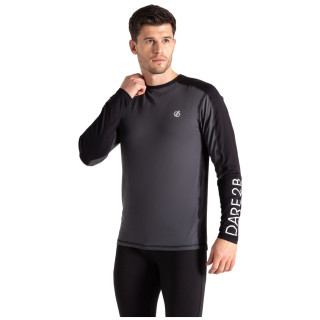 Tricou funcțional bărbați Dare 2b Exchange III Baselayer Top negru/gri Black/Ebony