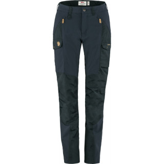 Pantaloni femei Fjällräven Nikka Trousers Curved W albastru închis