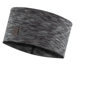 Bentiță Buff Merino Wide Headband gri/alb