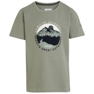 Tricou copii Regatta Bosley VII verde