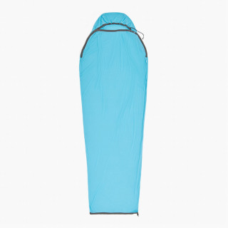 Inserție pentru sacul de dormit Sea to Summit Breeze Liner Mummy Compact albastru Blue Atoll