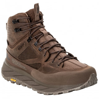 Încălțăminte turistică bărbați Jack Wolfskin Terraquest Texapore Mid M maro