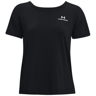 Tricou funcțional femei Under Armour Rush Energy SS negru