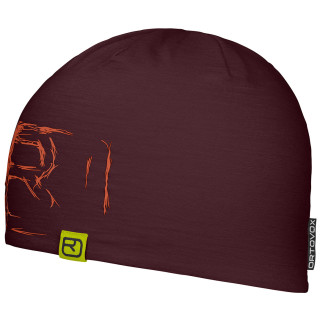 Căciulă Ortovox 120 Tec Logo Beanie roșu