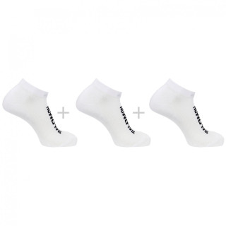 Șosete Salomon Everyday Low 3-Pack alb