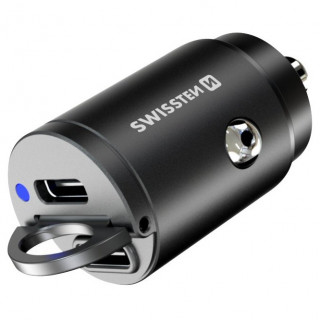 Adaptor auto Swissten Car Charger 45W negru