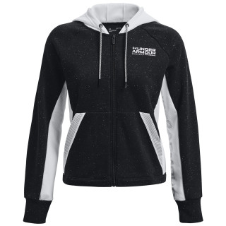 Hanorac femei Under Armour Rival + FZ Hoodie negru