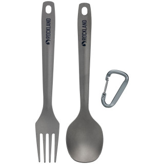 Tacâm din titan Rockland Titanium Set gri