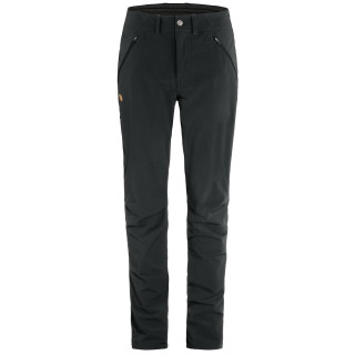 Pantaloni femei Fjällräven Abisko Trail Stretch Trousers W negru