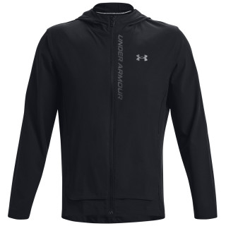 Geacă de vânt bărbați Under Armour Outrun the Storm Jacket negru