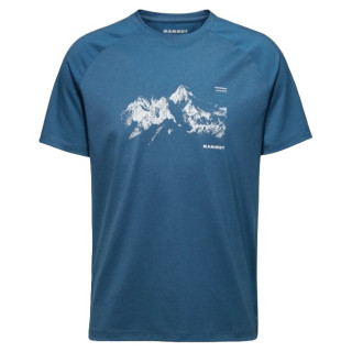 Tricou bărbați Mammut Mountain T-Shirt Men 8035m albastru deep ice